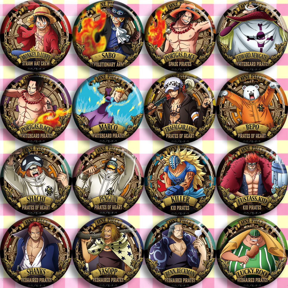 Anime Merchandise In Japanese - ONEPIECE insignia de Anime estilo C