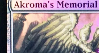 Themed Playing Card - Tarjetas Proxy Personalizadas de Akroma's Memorial/Akromas