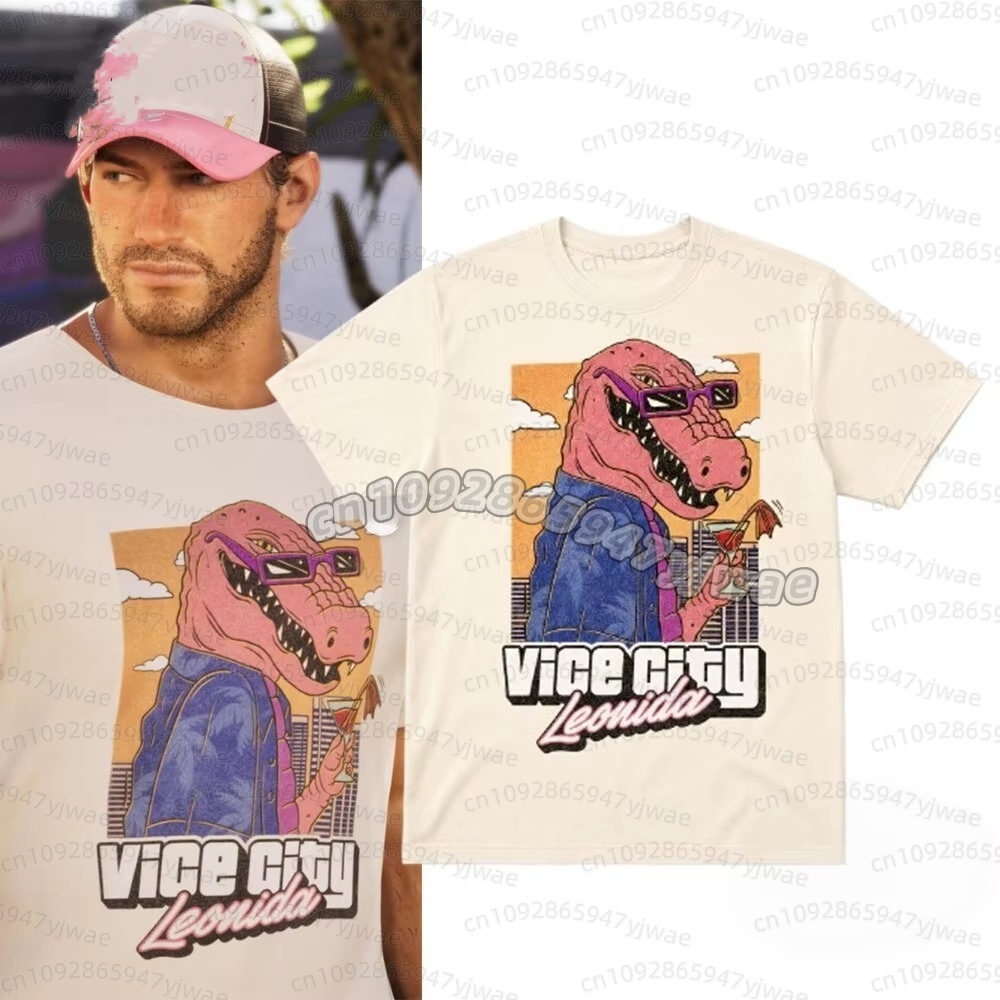 Popular Anime Merchandise - Camiseta Jason Vice City Leonida con