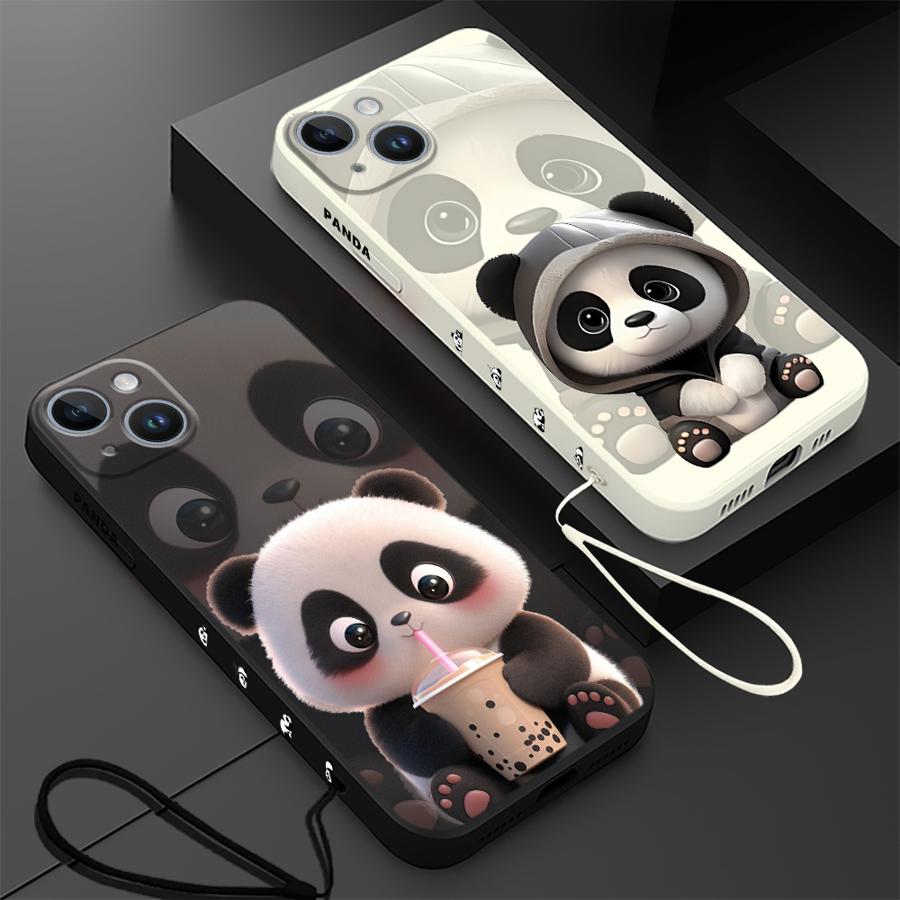 Lanyard Anime Logo - Bonita funda de teléfono de Panda