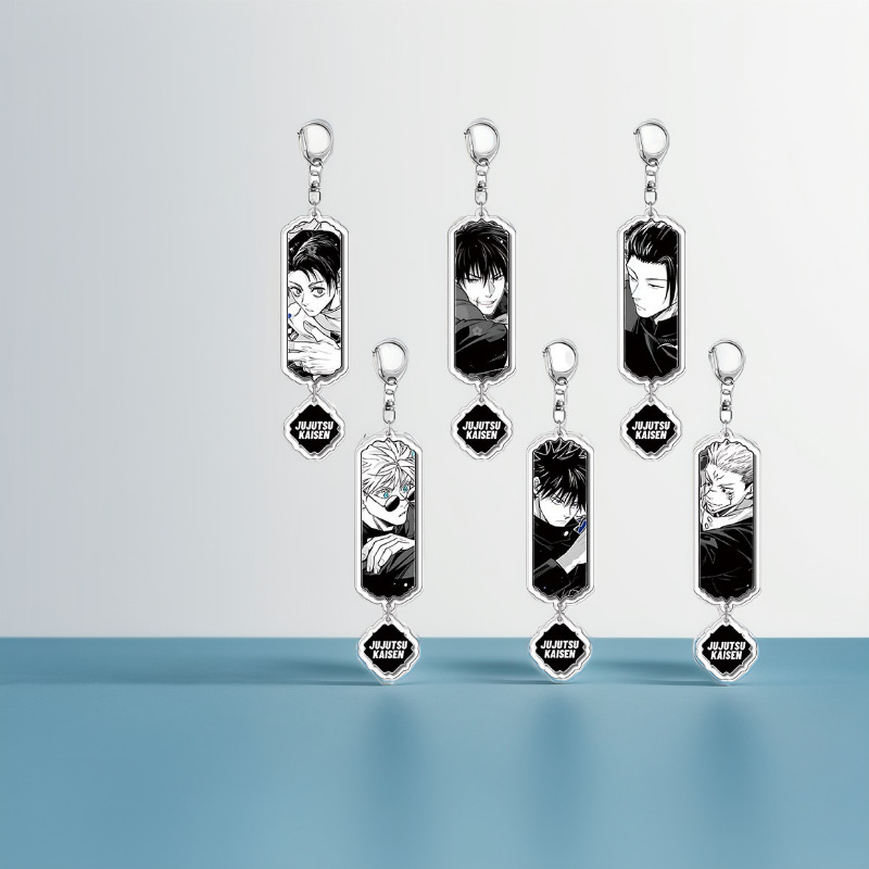 Gojo Anime Merchandise - Jujutsu Kaisen Anime llavero acrílico accesorio