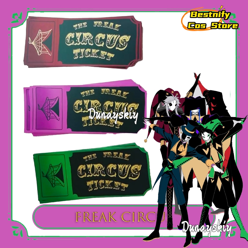 Anime Merchandise In Japanese - Tarjeta de boleto de circo BFreak,