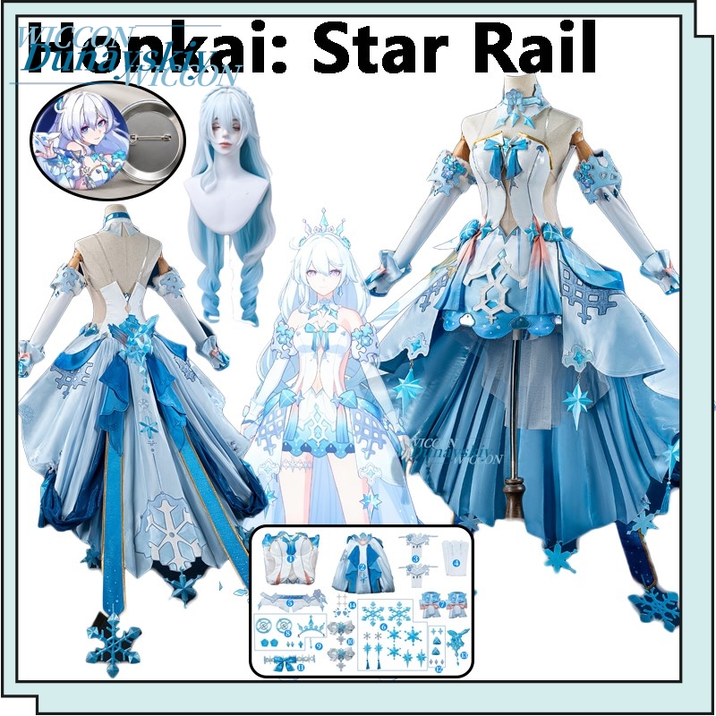 Anime Merchandise Dress - Disfraz de Cosplay de Kiana Kaslana
