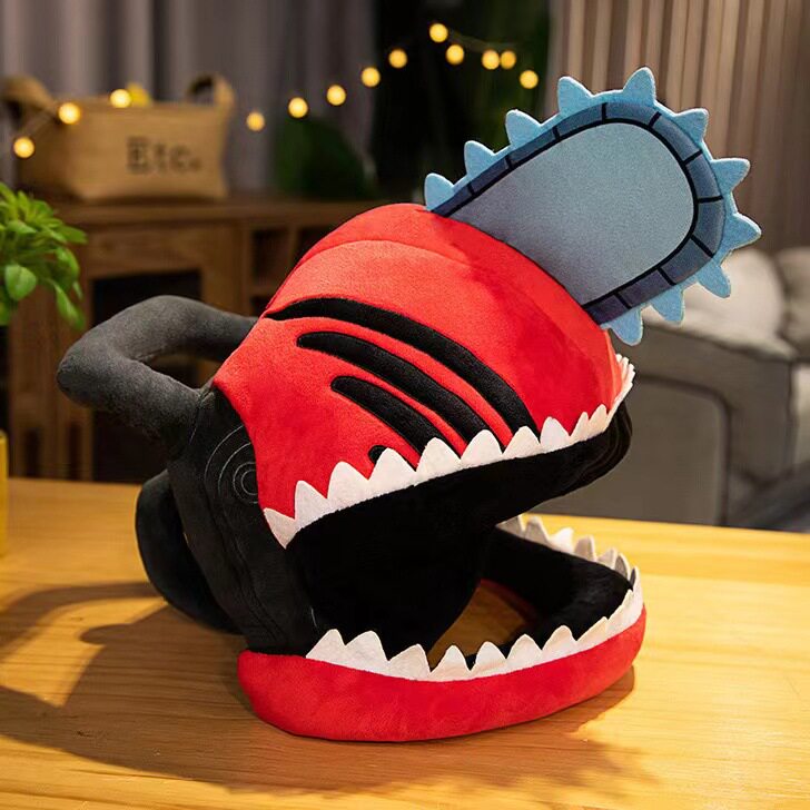 Anime Merchandise For Men - Gorro de Peluche 2D de Pochita