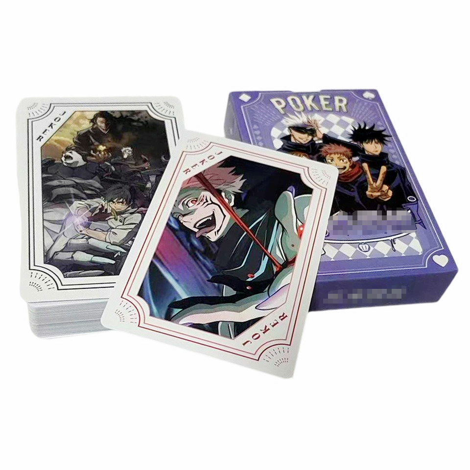 Themed Playing Card - Jujutsu Kaisen, Cartas de Póker, Juegos