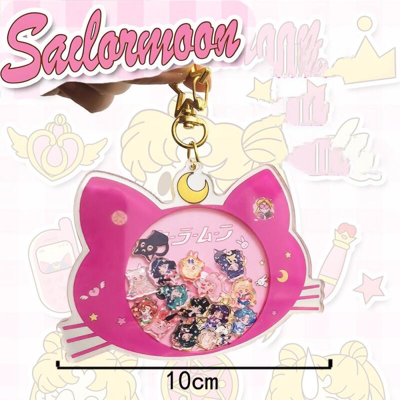 Anime Merchandise In Japanese - Llavero Acrílico Divertido de Sailor Moon,