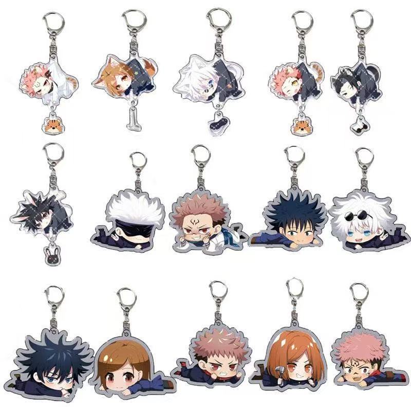 Gojo Anime Merchandise - Nuevo llavero acrílico Jujutsu Kaisen lindo