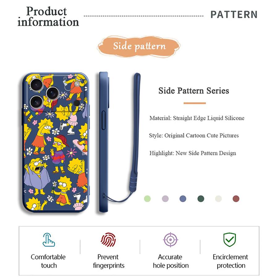 Funda The Simpsons Lisa para A - Lanyard Anime Logo reseña y precio
