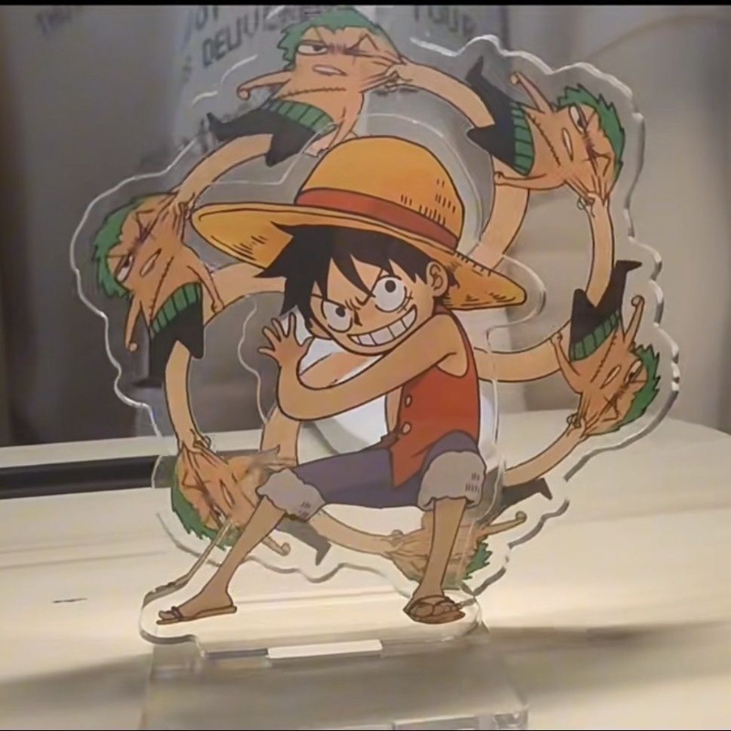 Figura de acrílico giratoria d - Anime One Piece Merchandise reseña y precio