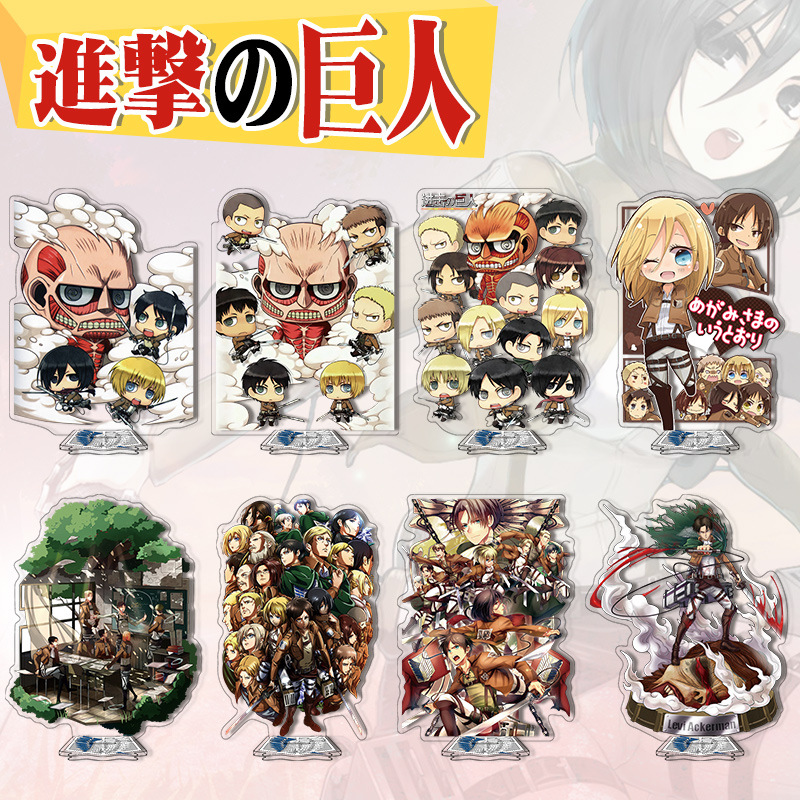 Soporte acrílico Attack on Tit - Anime Merchandise Distributors reseña y precio