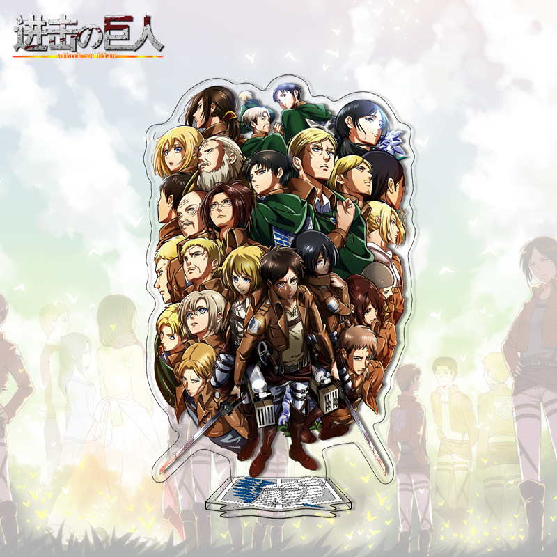 Soporte acrílico Attack on Tit - Anime Merchandise Distributors reseña y precio