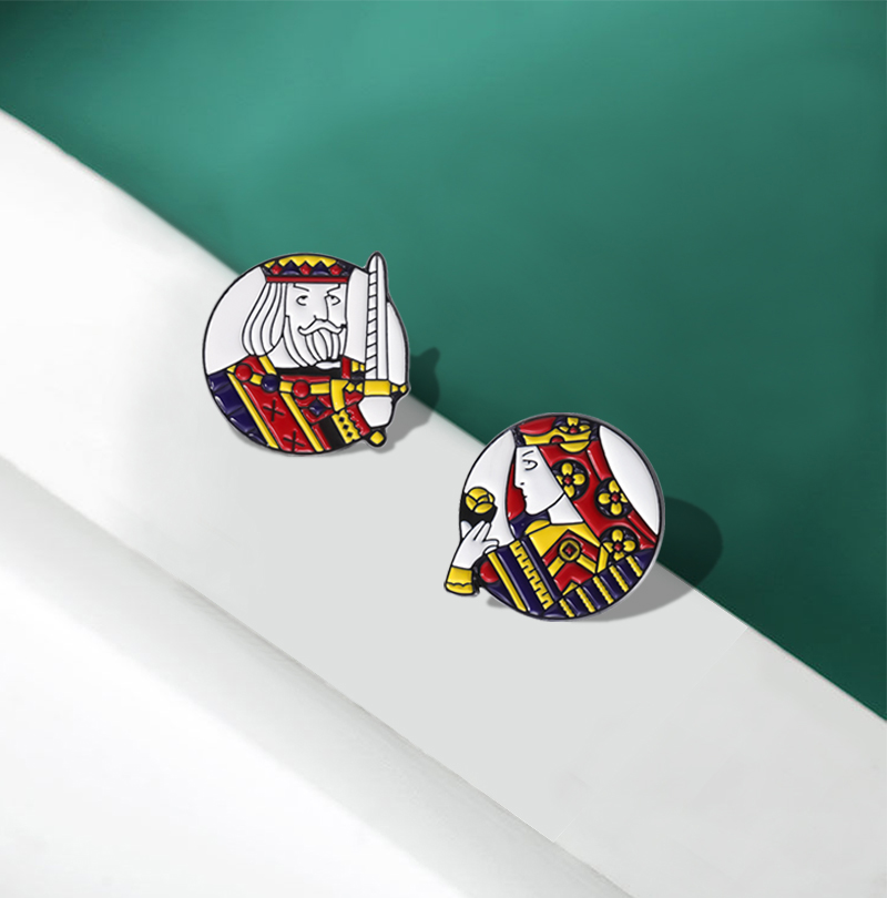 Alfileres esmaltados de naipes - Themed Playing Card reseña y precio