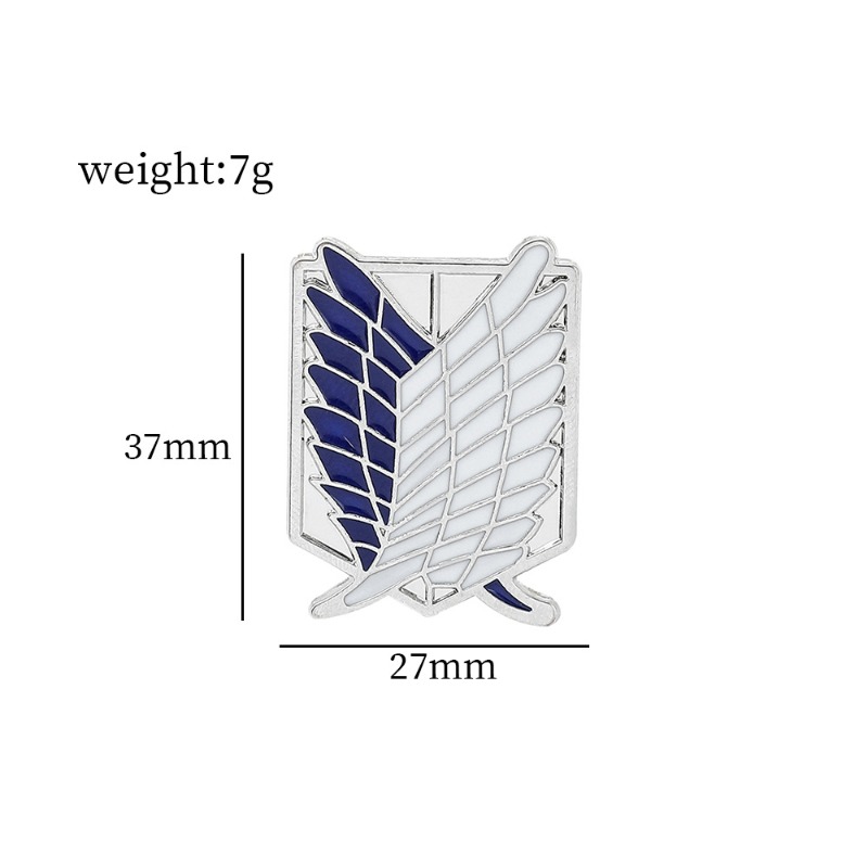 Broche de Ataque a los Titanes - Popular Anime Merchandise reseña y precio