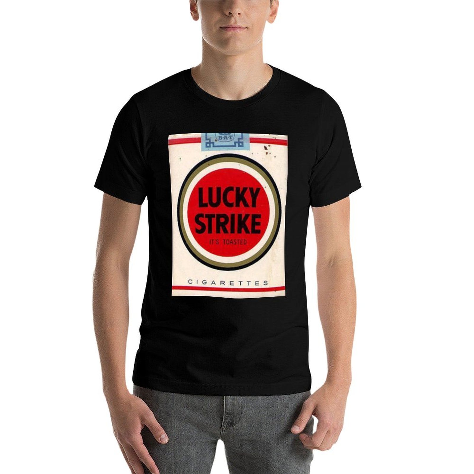 Camiseta Lucky Strike Merchand - Anime Merchandise For Men reseña y precio