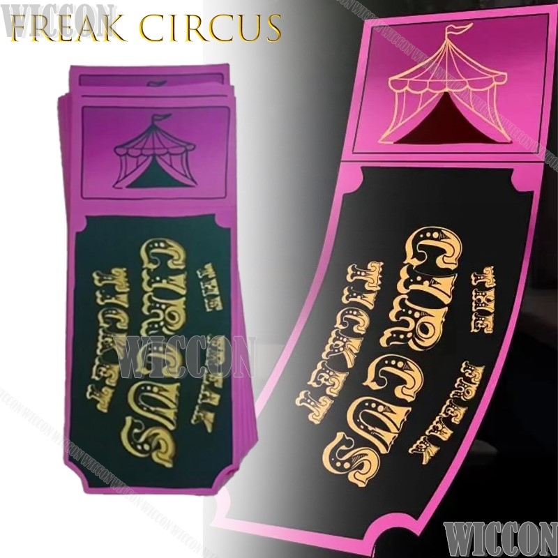 Freak Circus Ticket Card Rojo  - Anime Merchandise In Japanese reseña y precio