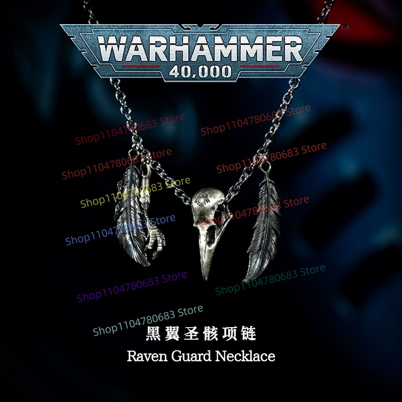 Collar 40K Raven Guard, Adorno - Anime Merchandise For Men reseña y precio
