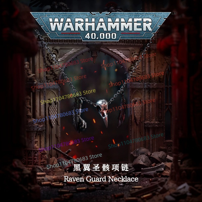 Collar 40K Raven Guard, Adorno - Anime Merchandise For Men reseña y precio