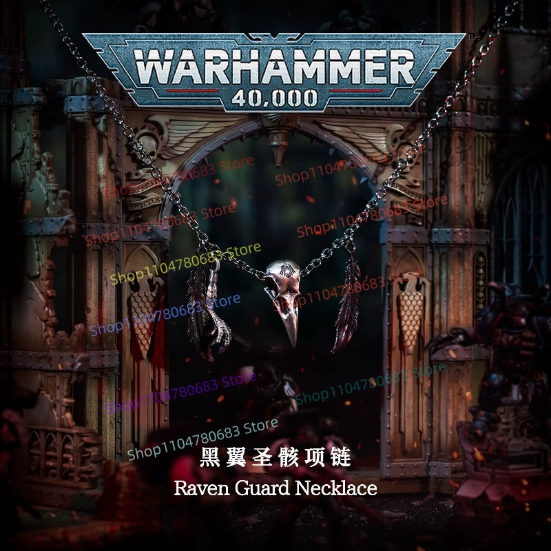 Collar 40K Raven Guard, Adorno - Anime Merchandise For Men reseña y precio