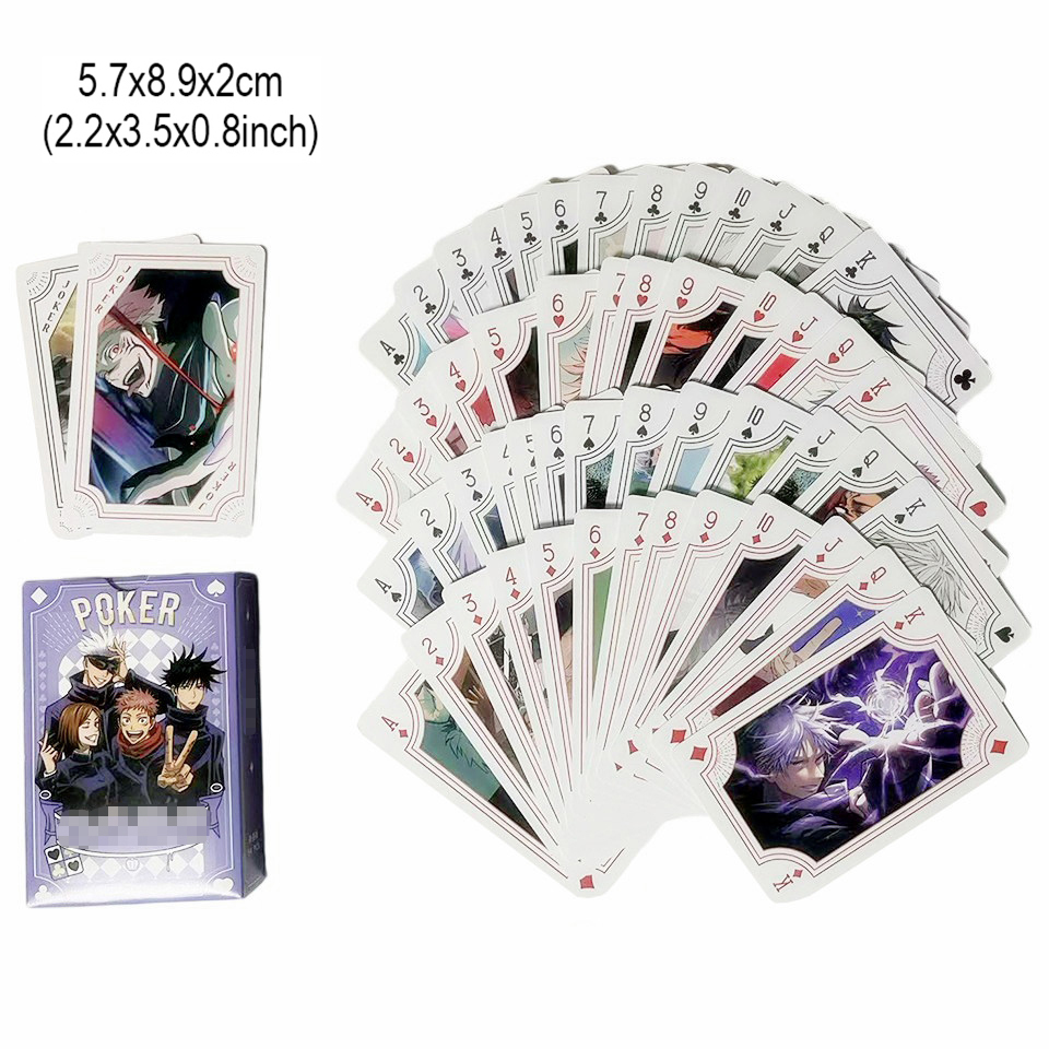 Jujutsu Kaisen, Cartas de Póke - Themed Playing Card reseña y precio