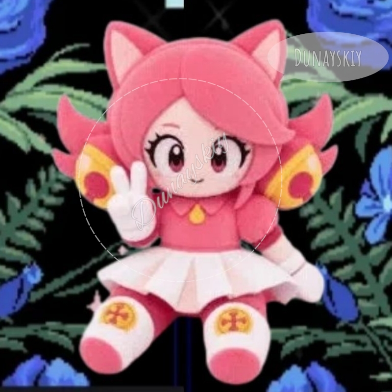 Peluche de Gato Rosa Deltarune - Anime Merchandise Dress reseña y precio