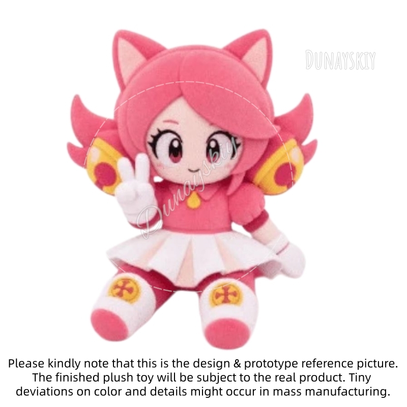 Peluche de Gato Rosa Deltarune - Anime Merchandise Dress reseña y precio