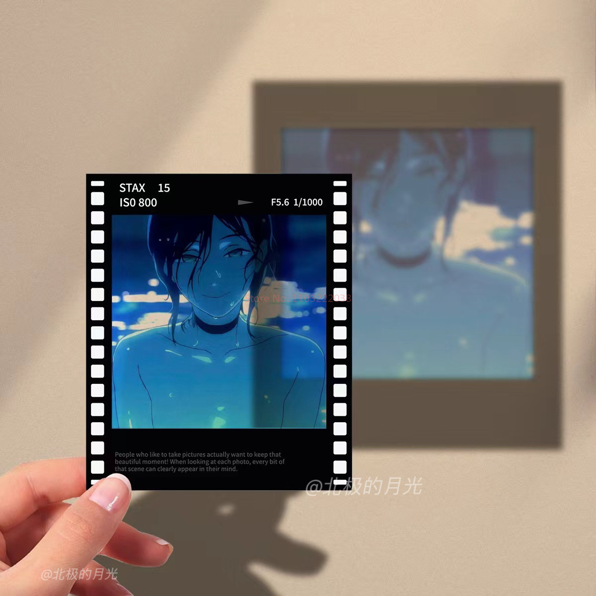 Tarjeta Transparente Estilo Po - Anime Merchandise For Men reseña y precio