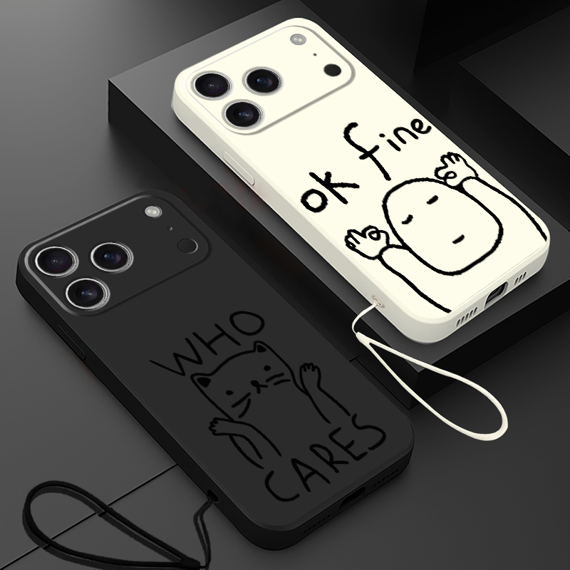 Funda para iPhone 16e XS 7 8 1 - Lanyard Anime Logo reseña y precio