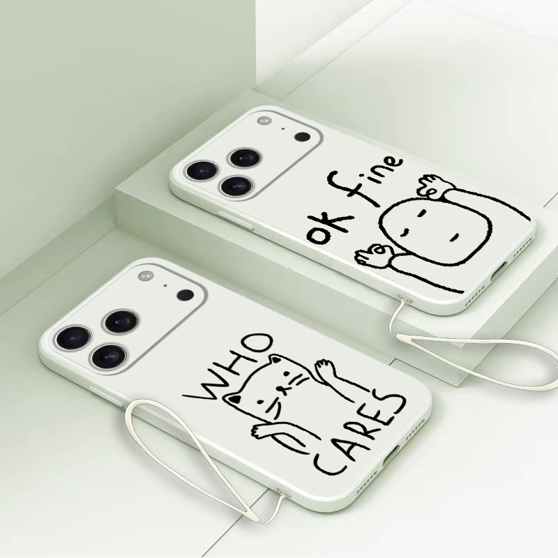 Funda para iPhone 16e XS 7 8 1 - Lanyard Anime Logo reseña y precio